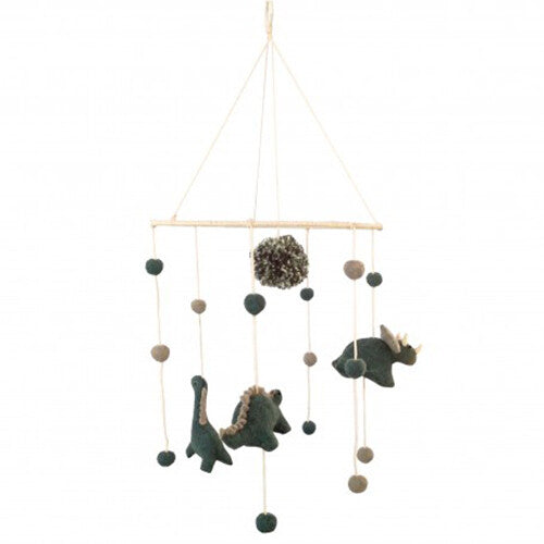 Fiona walker mobiel dinosaurus - blauw