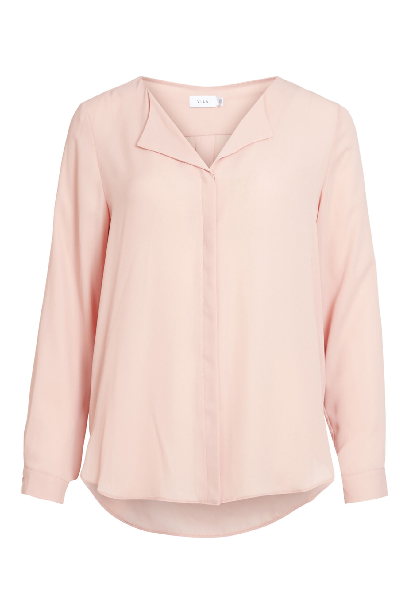 Blusa de manga comprida - Rosa