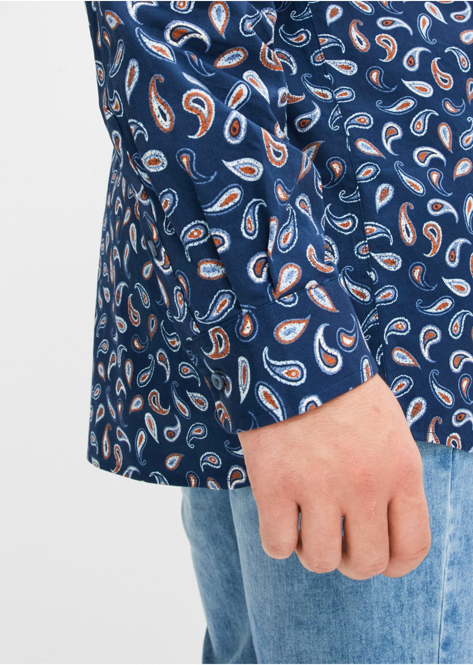 Chemise manches longues coupe confort