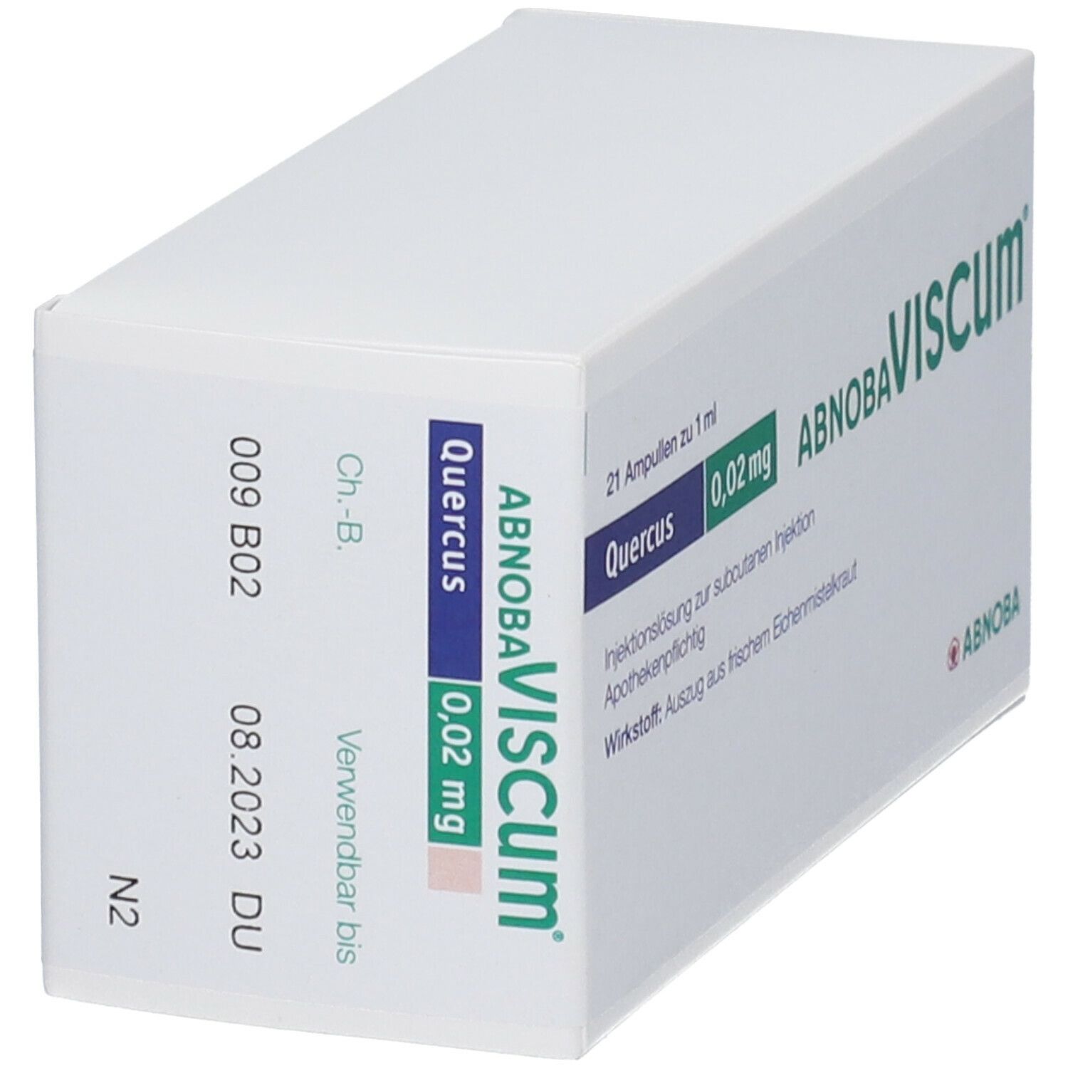 abnobaVISCUM® Quercus 0,02 mg Ampullen