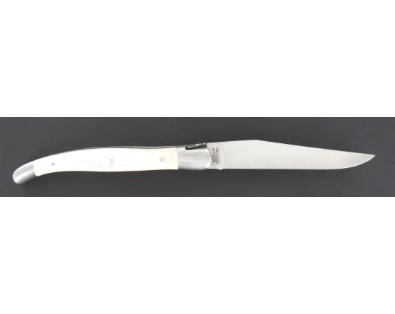 Laguiole Os - 2 mitres Couteau de Poche - Laguiole par Fontenille Pataud