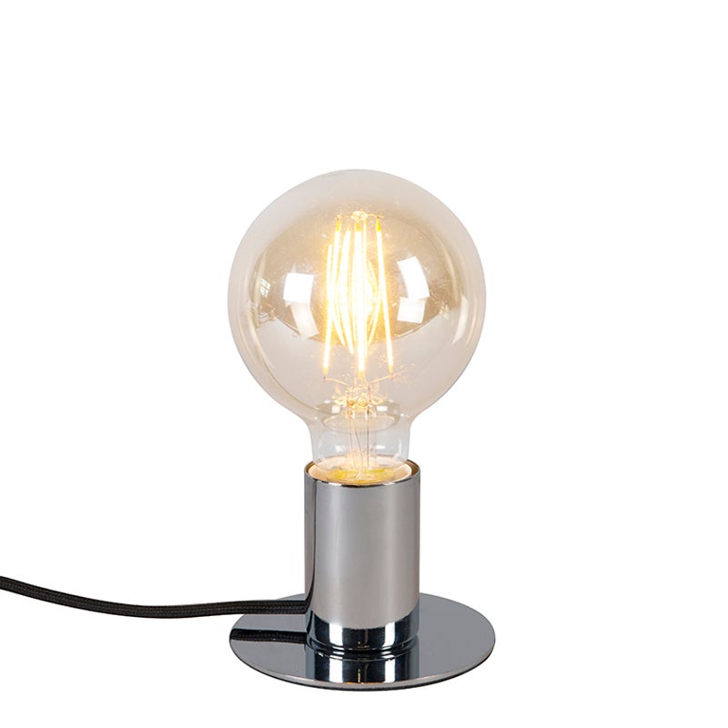 Moderne chromen tafellamp - Facil
