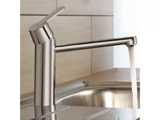 Robinet de cuisine GROHE Get chromé