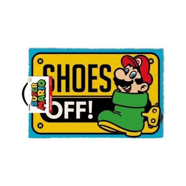 Tapete Super Mario Shoes Off