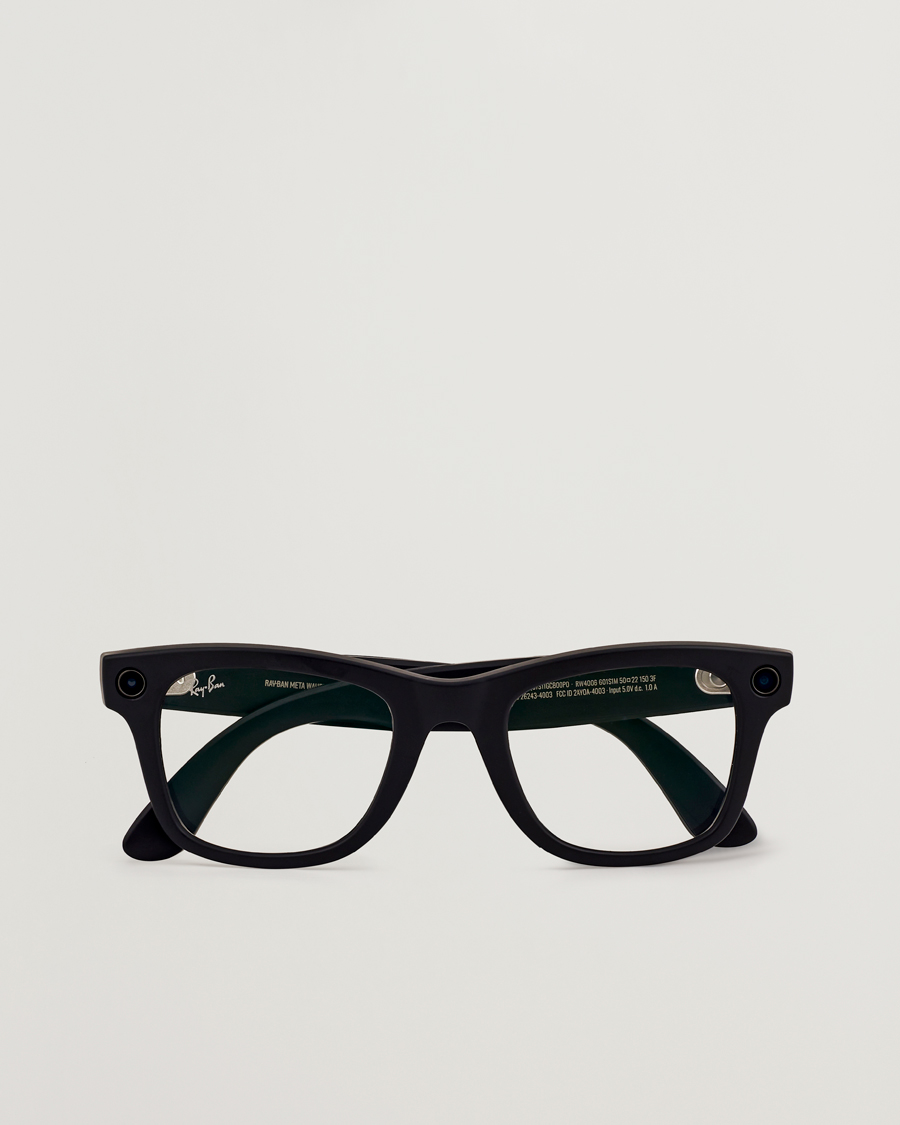 Ray-Ban Wayfarer Meta 53 Sunglasses Matte Black