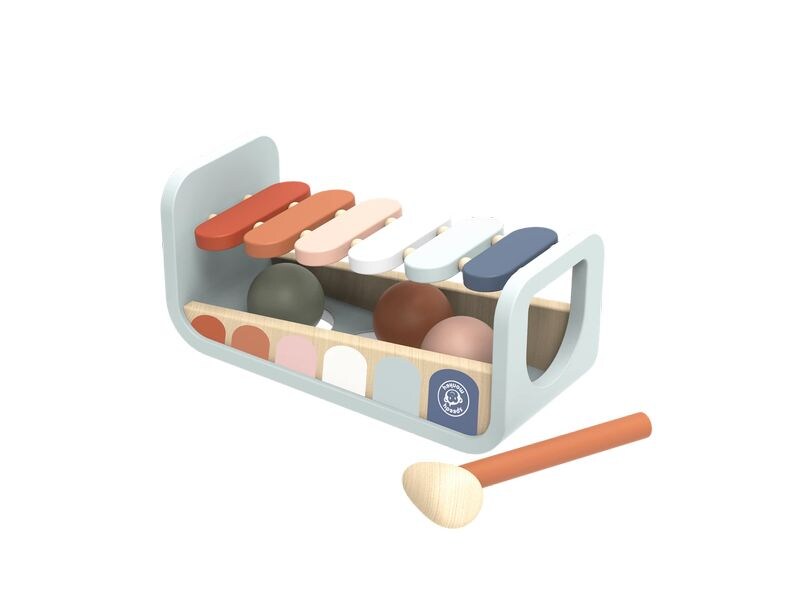 Speedy Monkey Musikspielzeug Xylophon Glockenspiel Musikspielzeug aus Holz