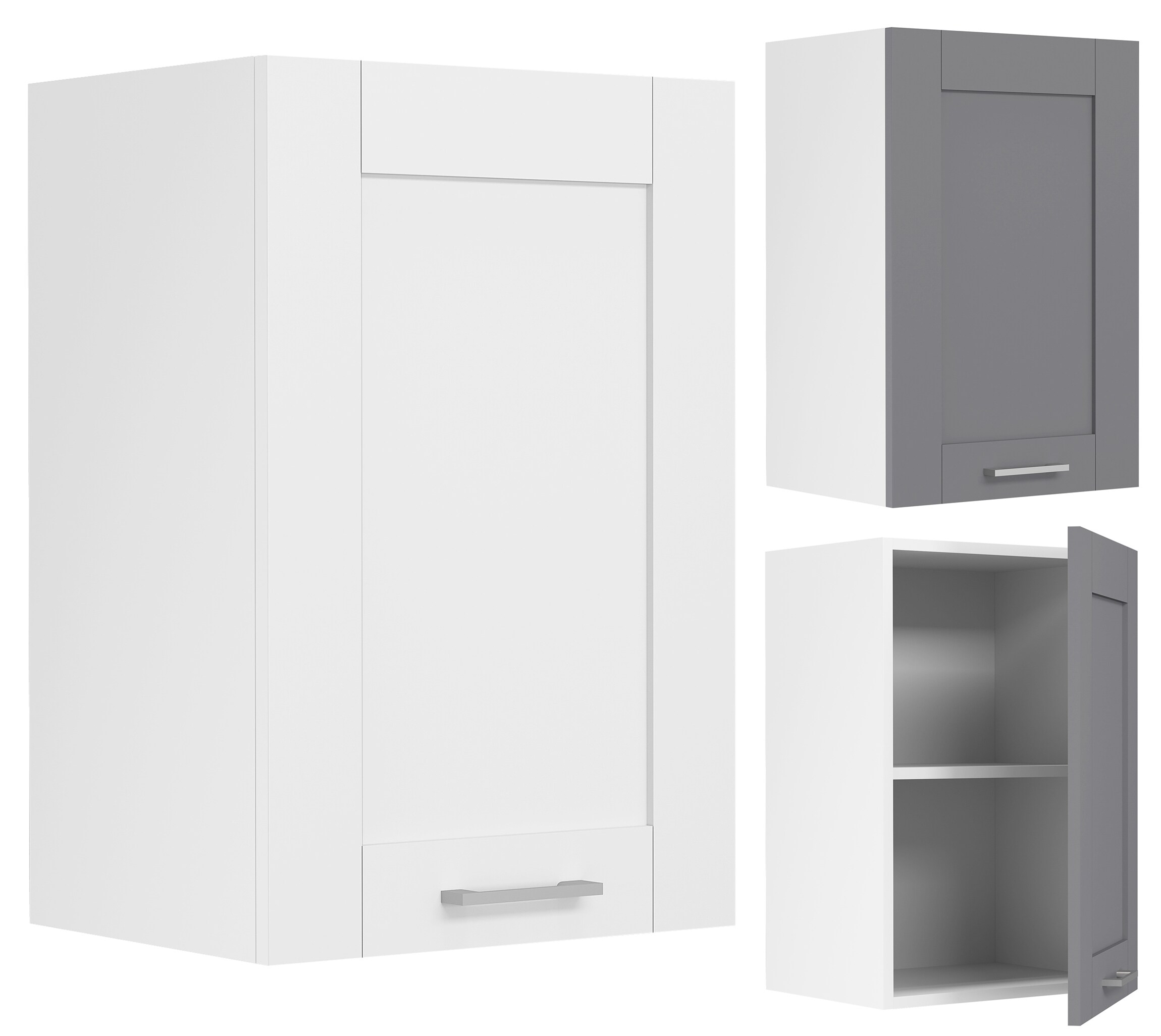 VCM Küchenschrank Breite 40 cm Holztür Hängeschrank Küche Küchenmöbel Landhaus Colura