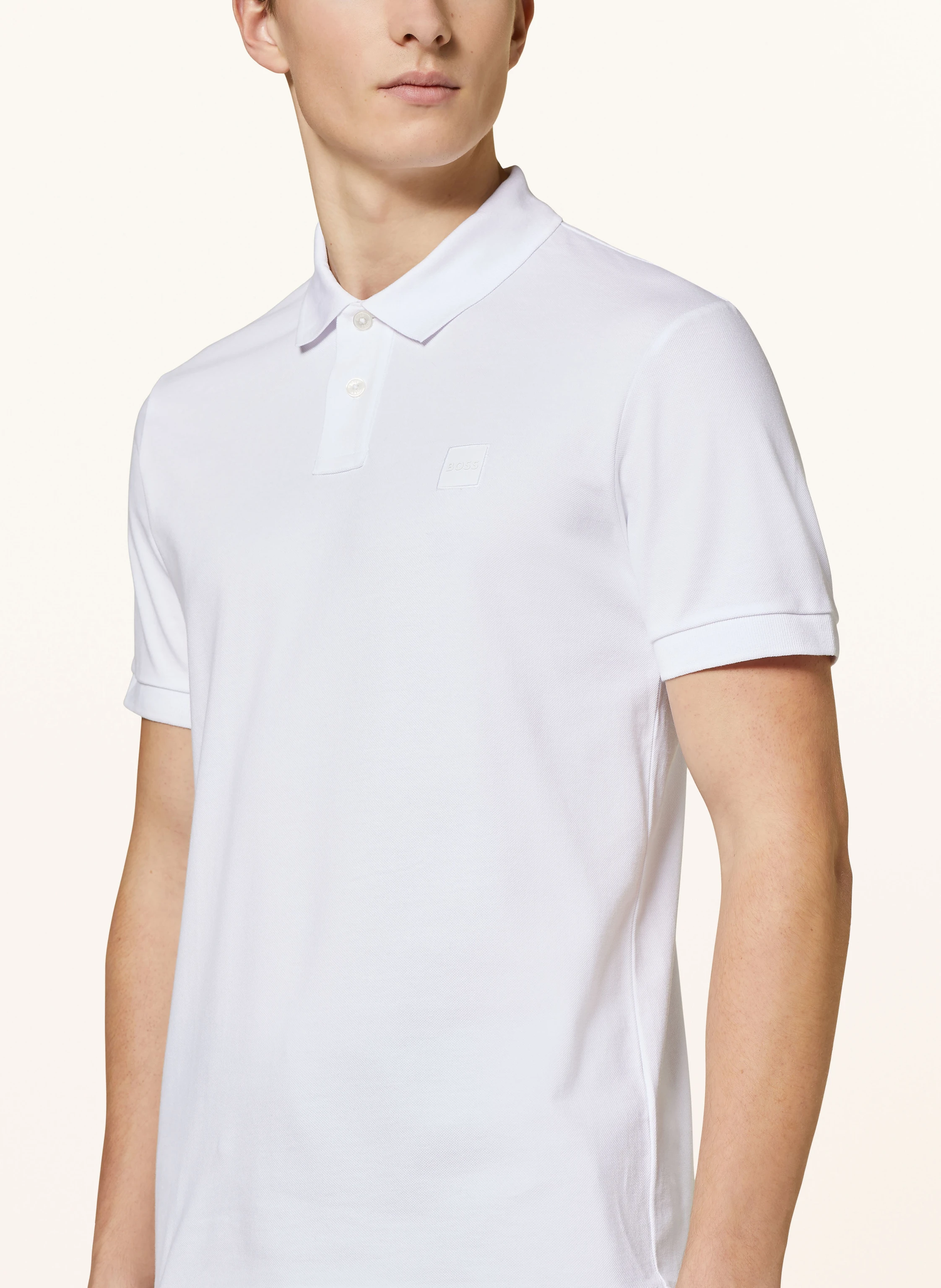 BOSS Piqué-Poloshirt PASSENGER Slim Fit