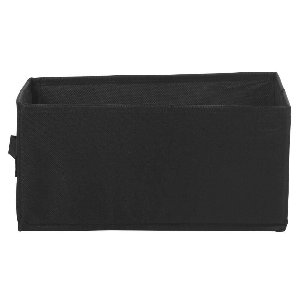 Panière noire rectangulaire Box Cube