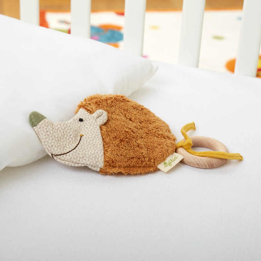 sigikid® Knistergreifling Igel Green Collection
