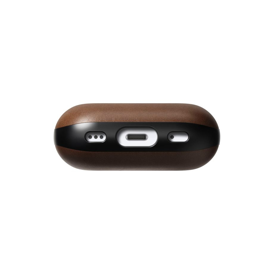 AirPods Pro 2 / AirPods Pro Echtleder Hülle (NM01836285) - Braun