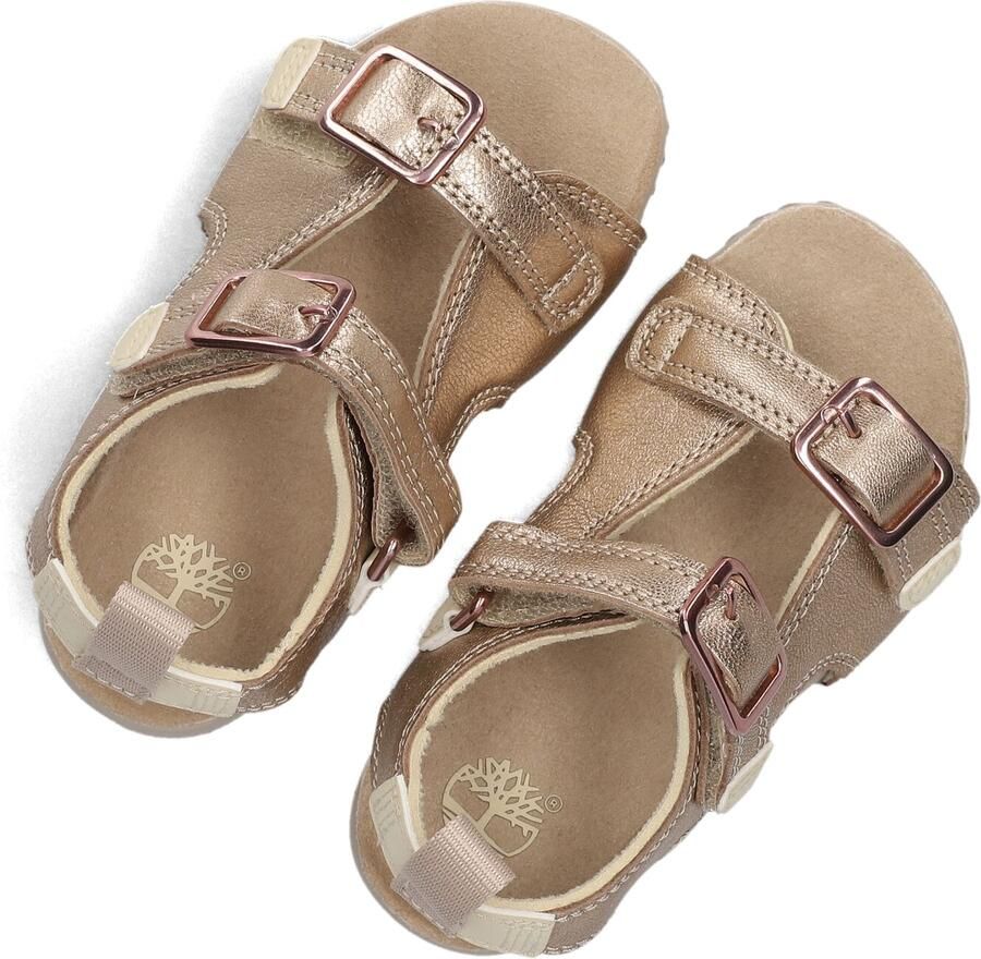 TIMBERLAND Gouden Sandalen Castle Island Backstrap
