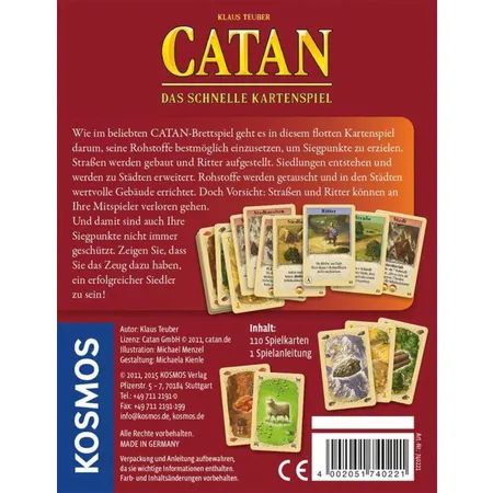 KOSMOS CATAN Das schnelle Kartenspiel