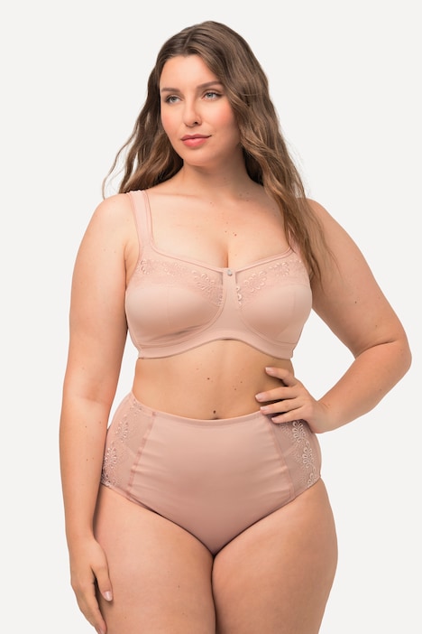 Shaping-Miederhose, High Waist, seitliche Spitze