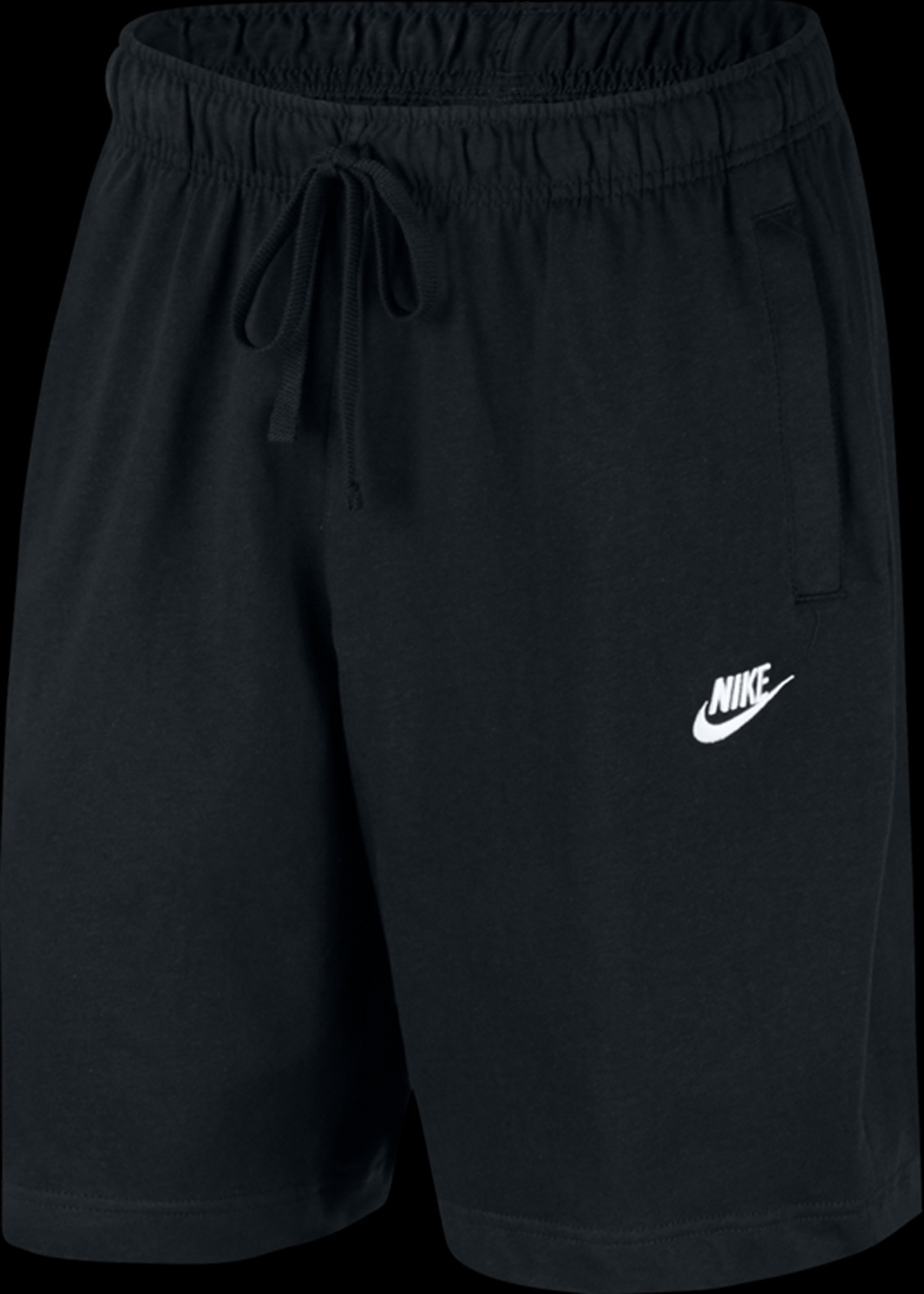 Nike Club Jersey Short Schwarz Weiss F010
