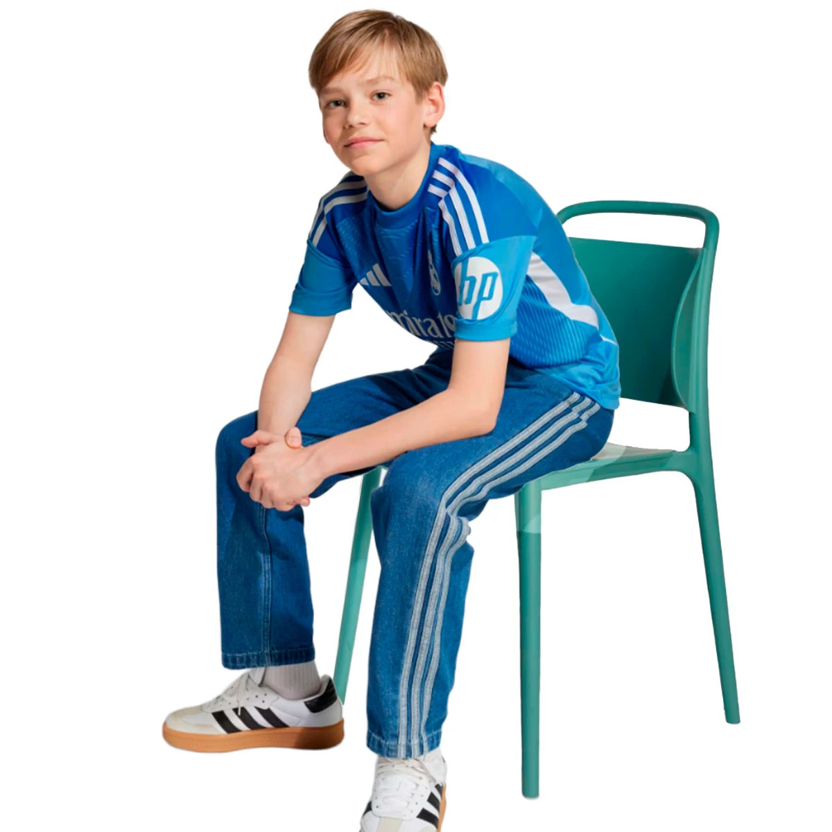 Camisola adidas Real Madrid Primeiro Equipamento Guarda-redes 2025-2026 Criança