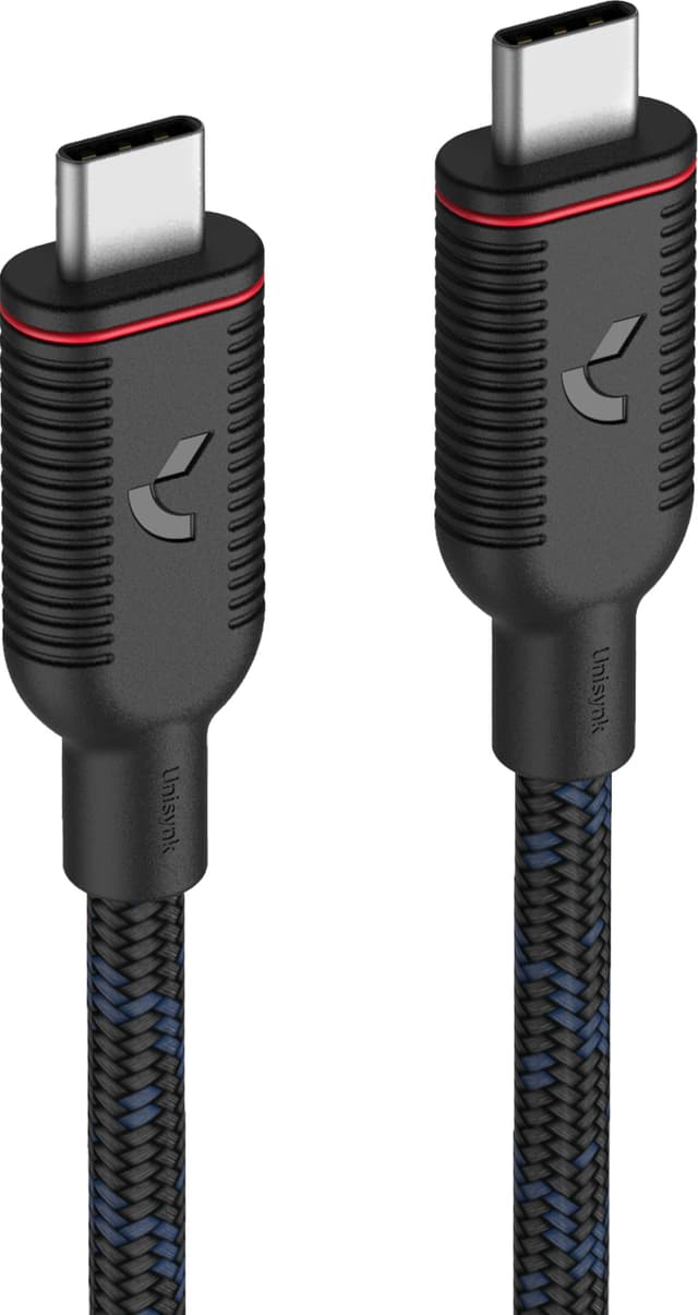 Unisynk USB4 USB-C datakabel 1 m (sort)