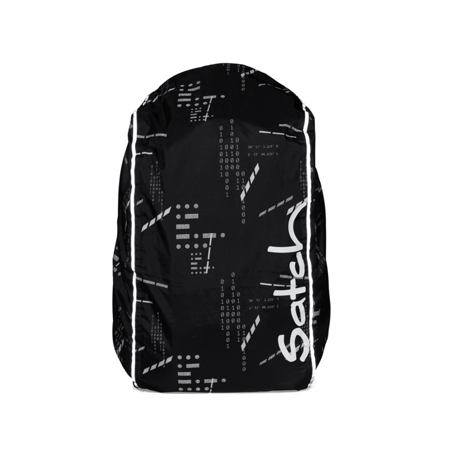 Satch Accessoires Regenhoes black reflective
