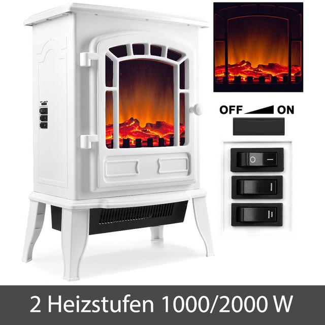 Elektro-Kamin mit Heizfunktion