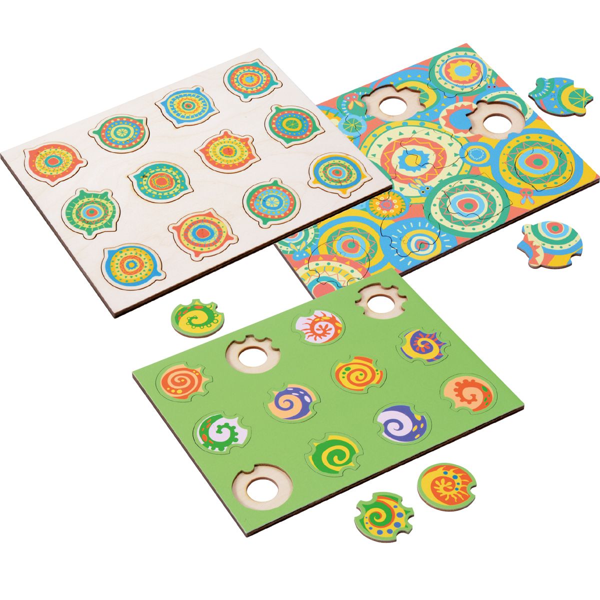 EDUPLAY Phantasiepuzzle-Set Mandala
