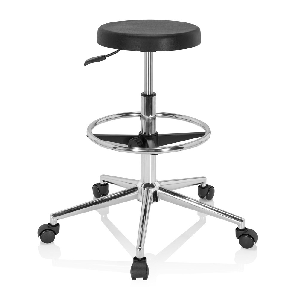 Drehhocker TOP WORK 14 I Hartschaum ohne Armlehnen hjh OFFICE