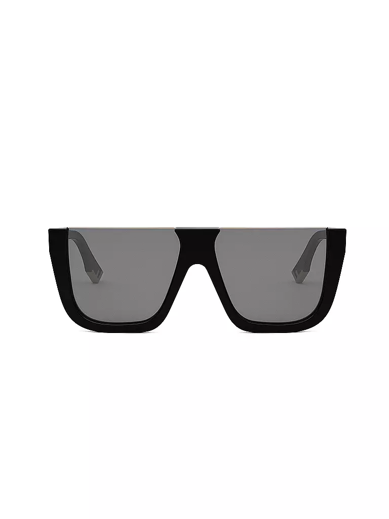 FENDI FENDI Way schwarze eckige Sonnenbrille schwarz