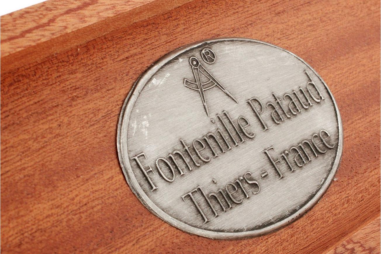 Fontenille Pataud 2dlg steakmessenset Buffelhoorn