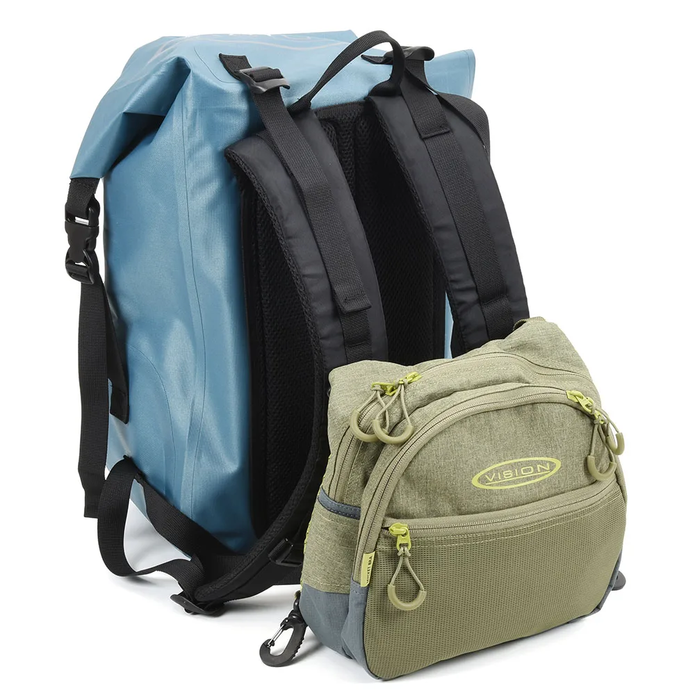 Vision Vision Mycket Bra Fluevest Olive