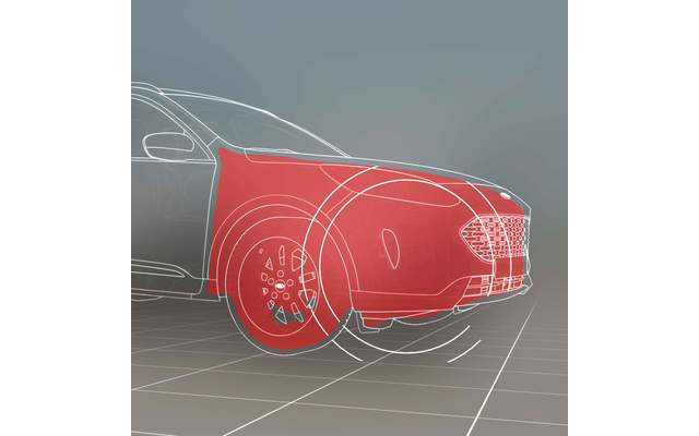 K&K M2700 360° Ultraschall-Marderabwehrgerät