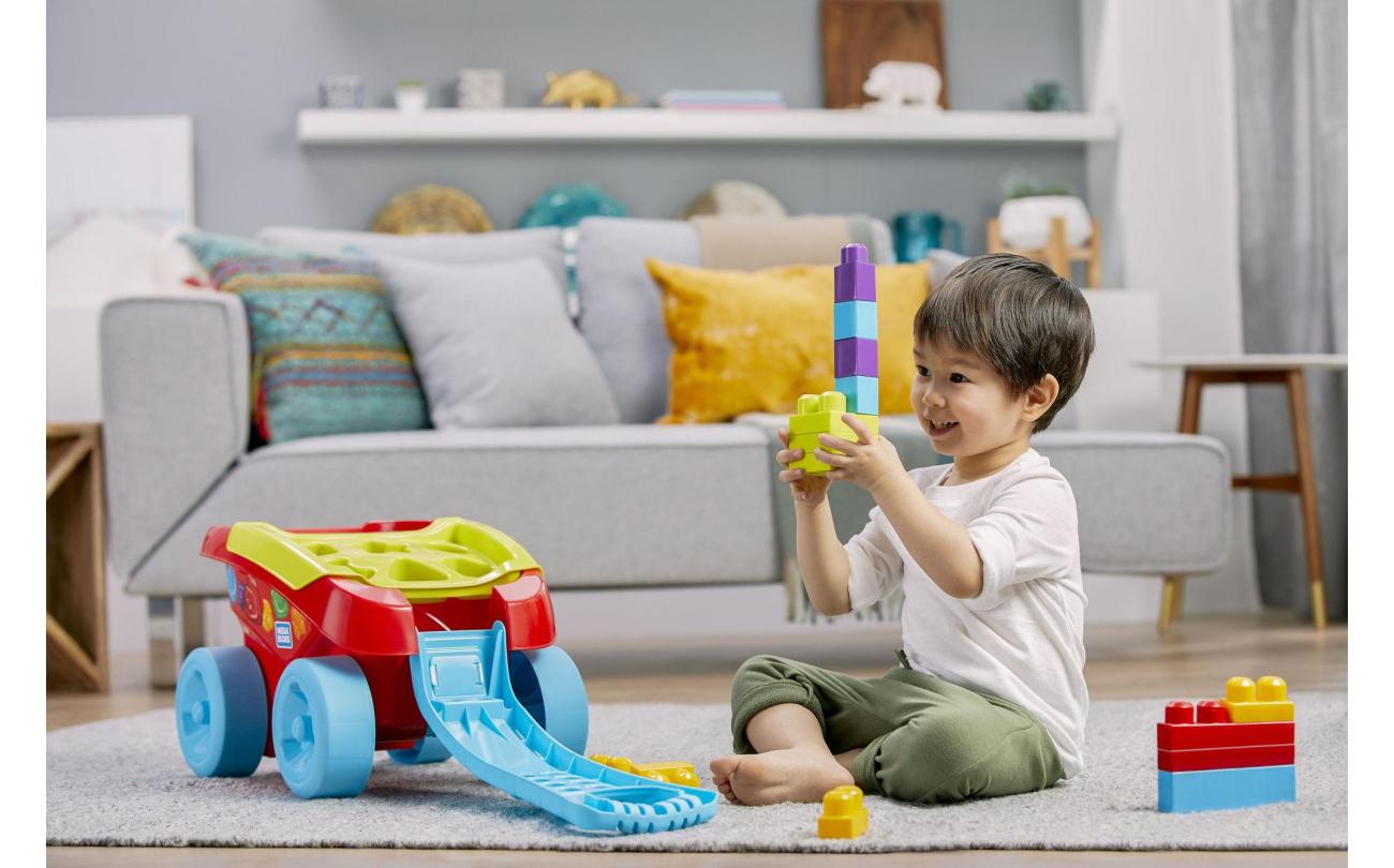 Fisher Price Mega Bloks Vormensorteerwagen