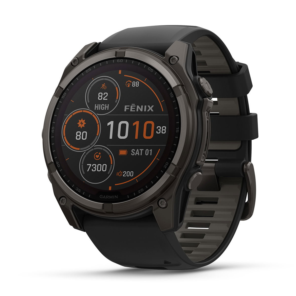 Garmin Fenix 8 Sapphire Solar, 51mm (Carbon Grey)