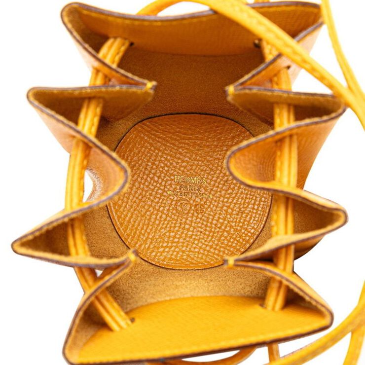 Hermès Vintage Hermès Shoulder Bag Yellow