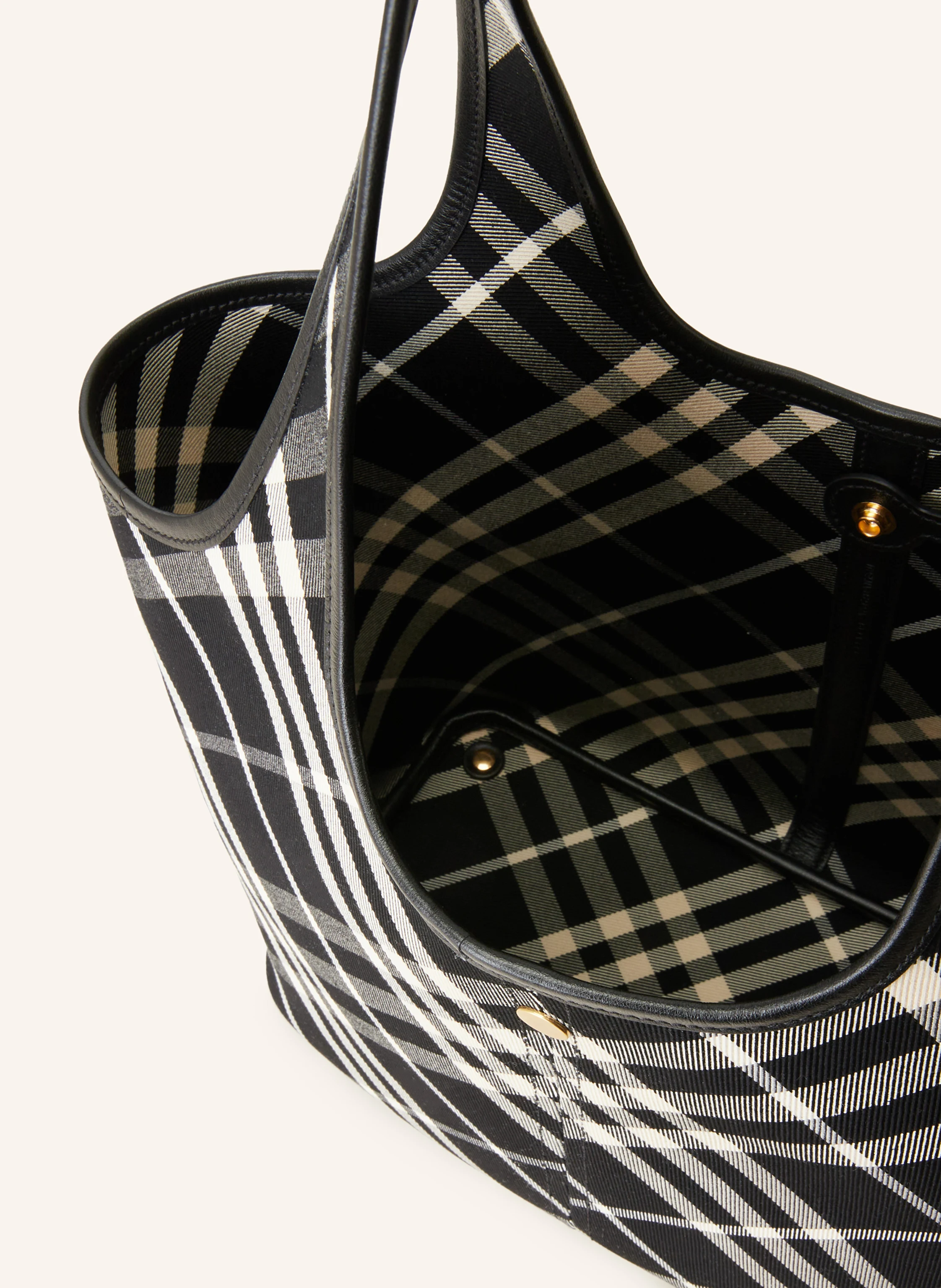 BURBERRY Schultertasche mit Pouch