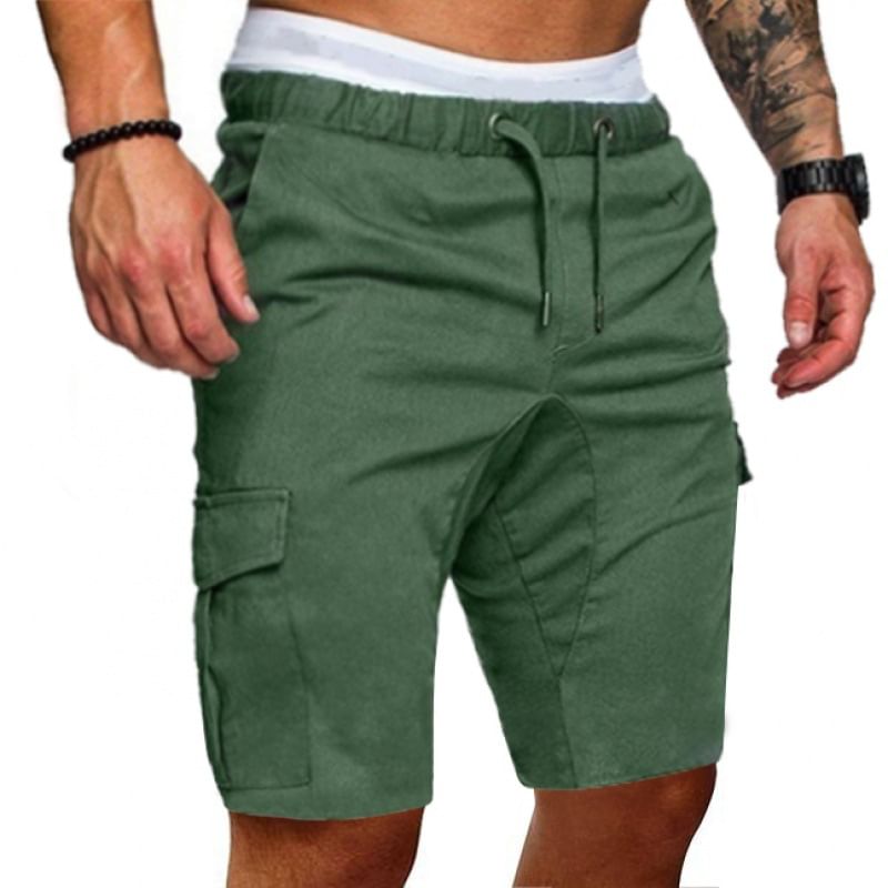 Sheck - Losse taille-cargoshorts met trekkoord