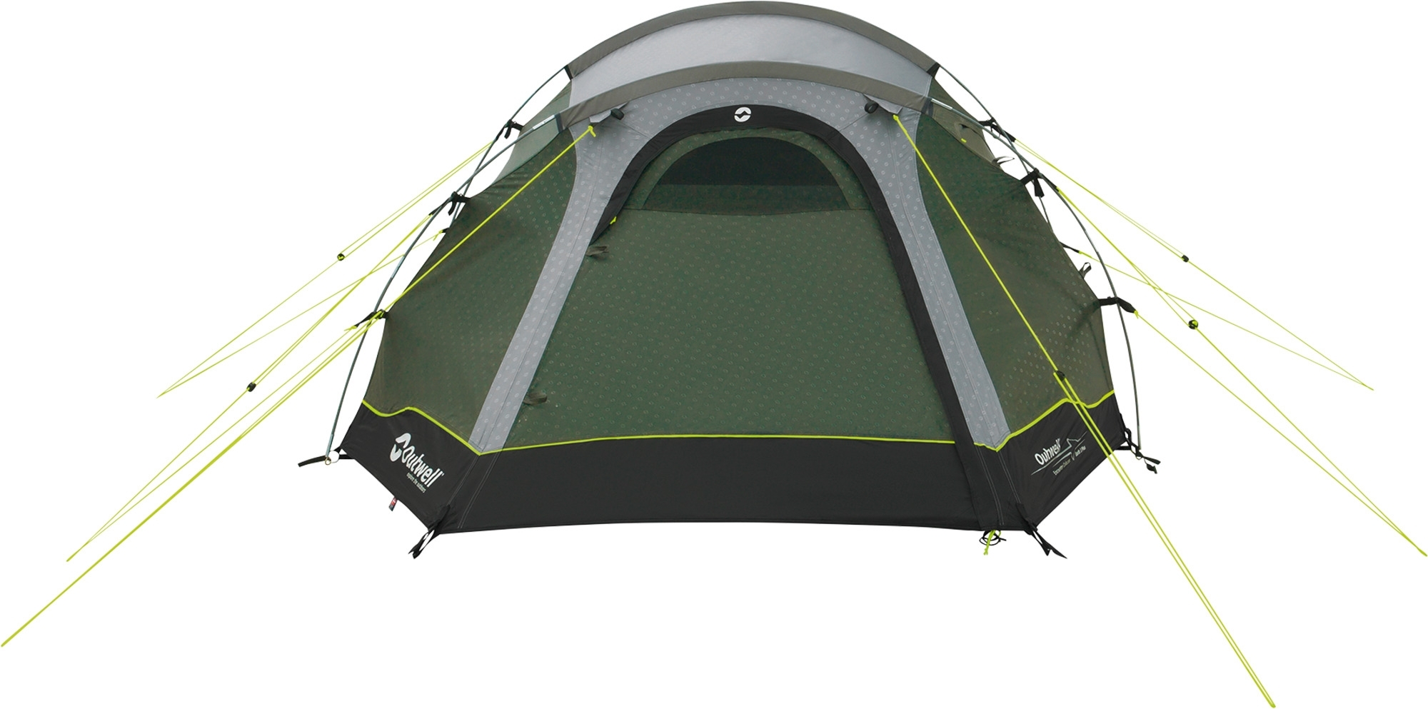 Outwell Earth 3 Plus Tunnelzelt dunkelgrün 3 Personen