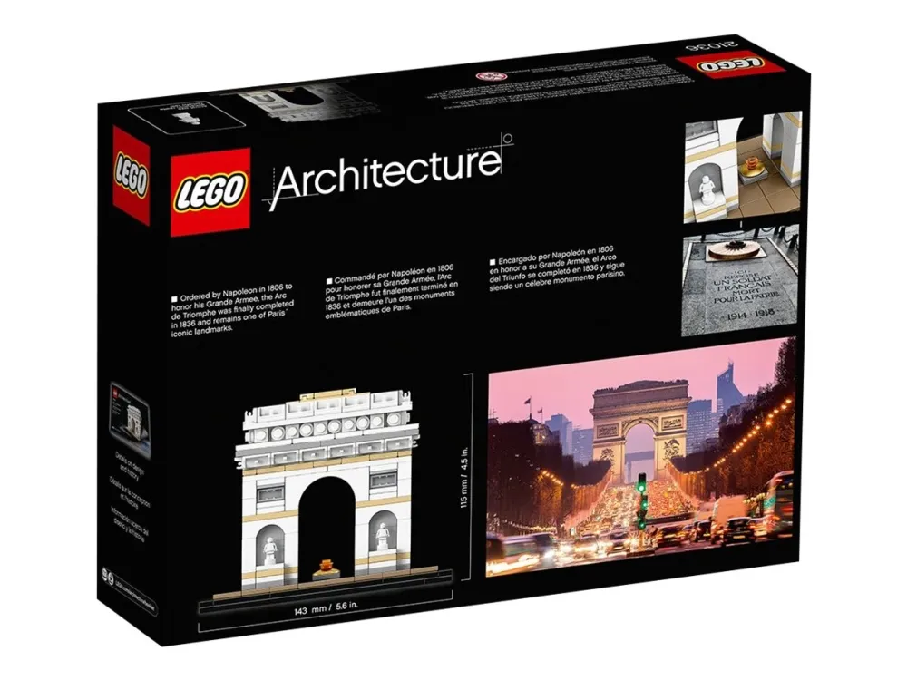 LEGO Architecture 21036 - Triumfbuen