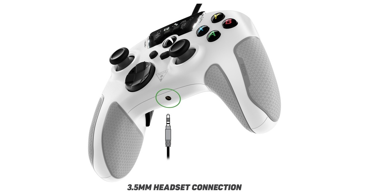 Turtle BeachRECON Controller wit  (Wit, Xbox Series X, Xbox Series S en Xbox One | Windows 10)