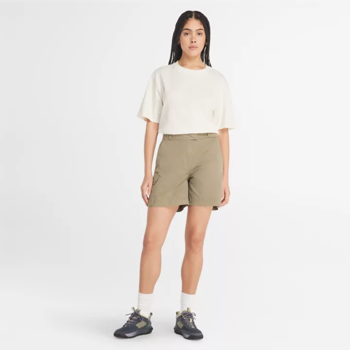 Short cargo utilitaire Brookline pour femme en vert