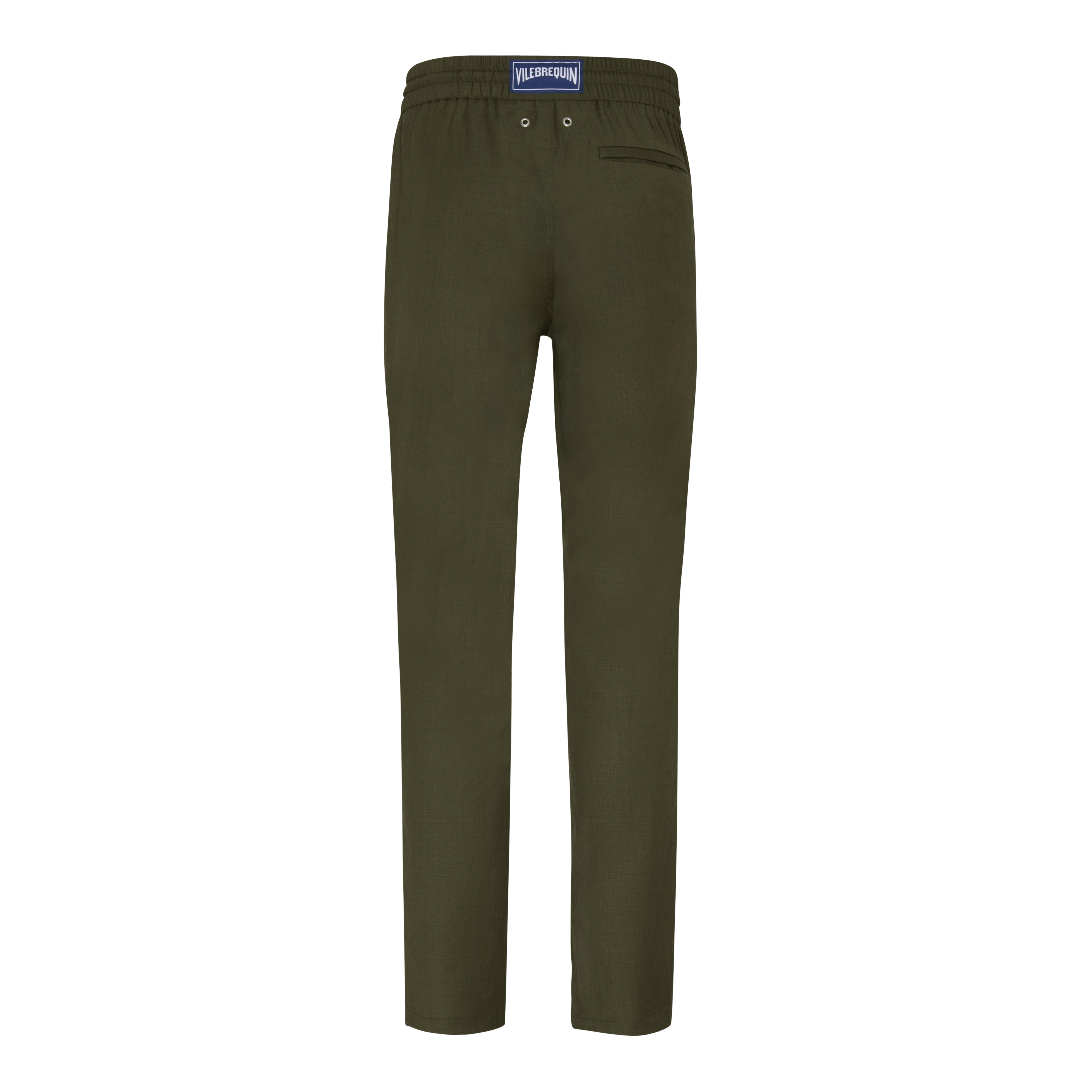 Pantalon en Laine Homme Uni