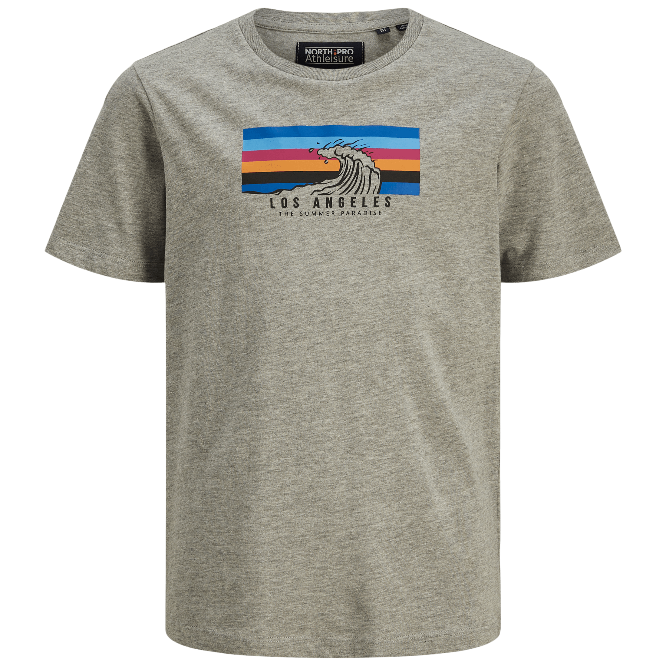 North Pro California ss Tee JR - Fritid og bomull