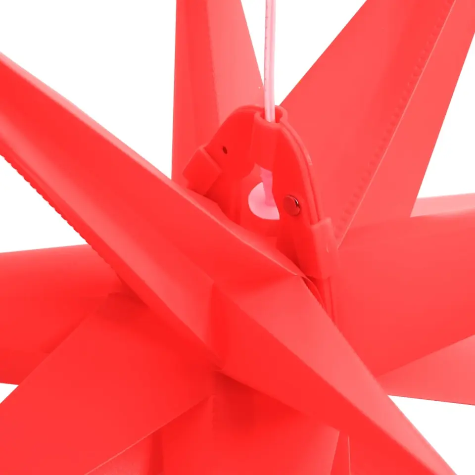 vidaXL - Kerstverlichting - Red - 43 cm