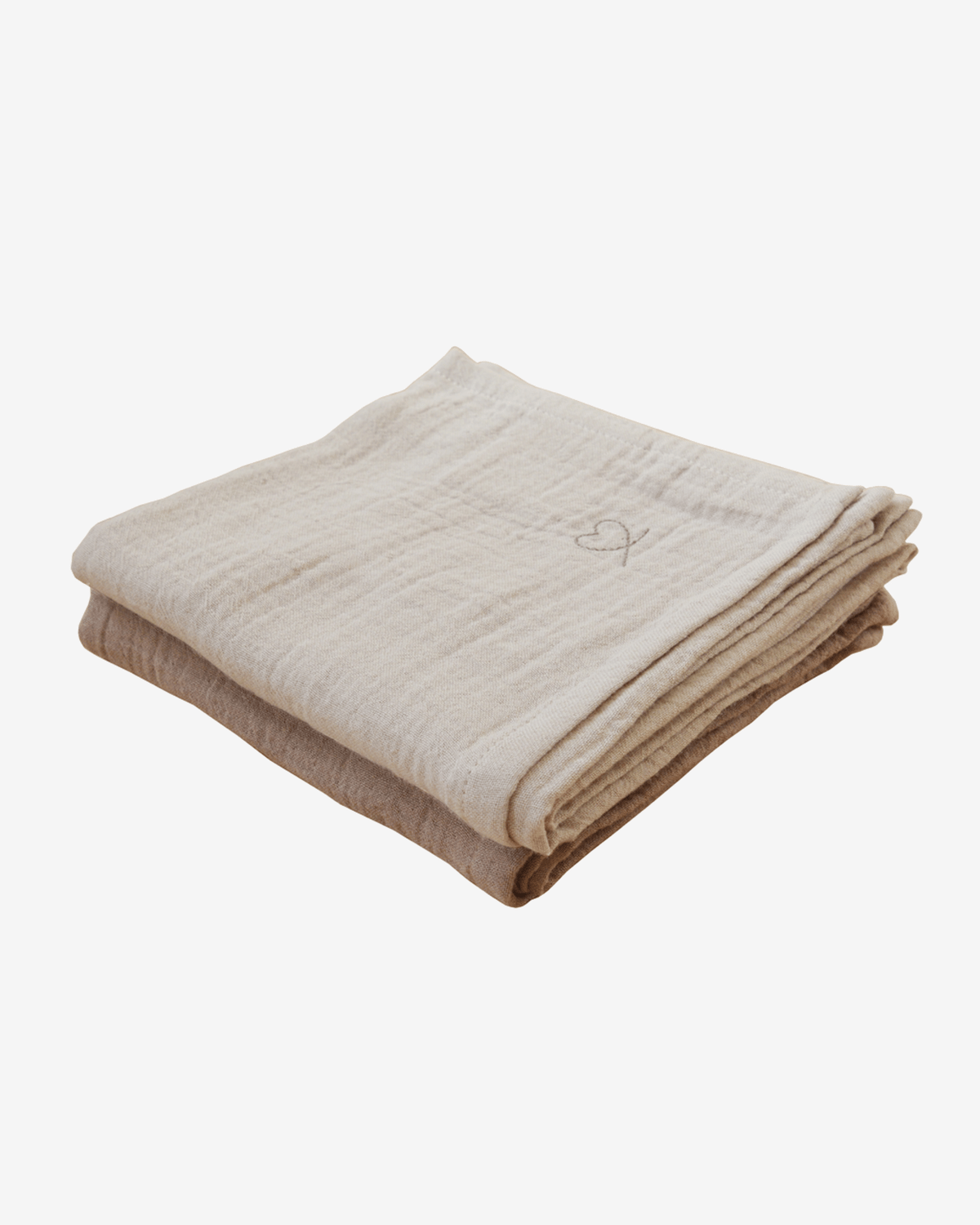Gulpekluter 2pk – 100% Økologisk Musselin | 65×65 cm