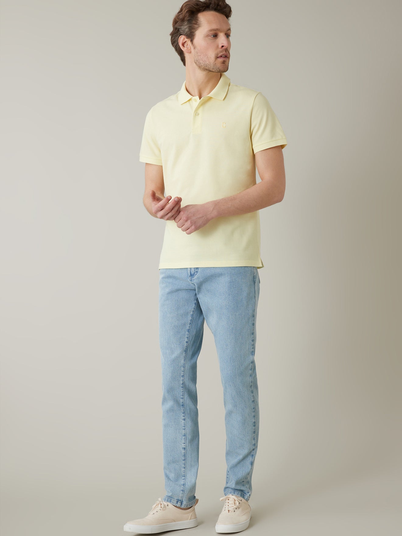 Polo maille piquée homme - coton bio