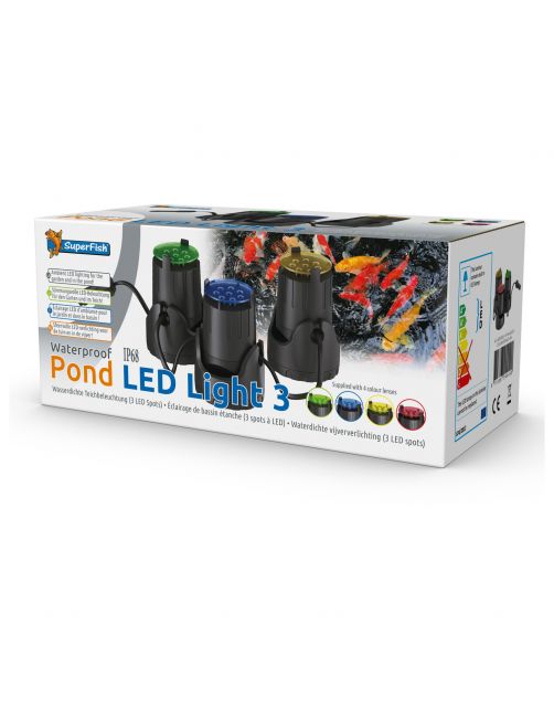 Superfish Vijver Led Light - Verlichting - 3 stuks