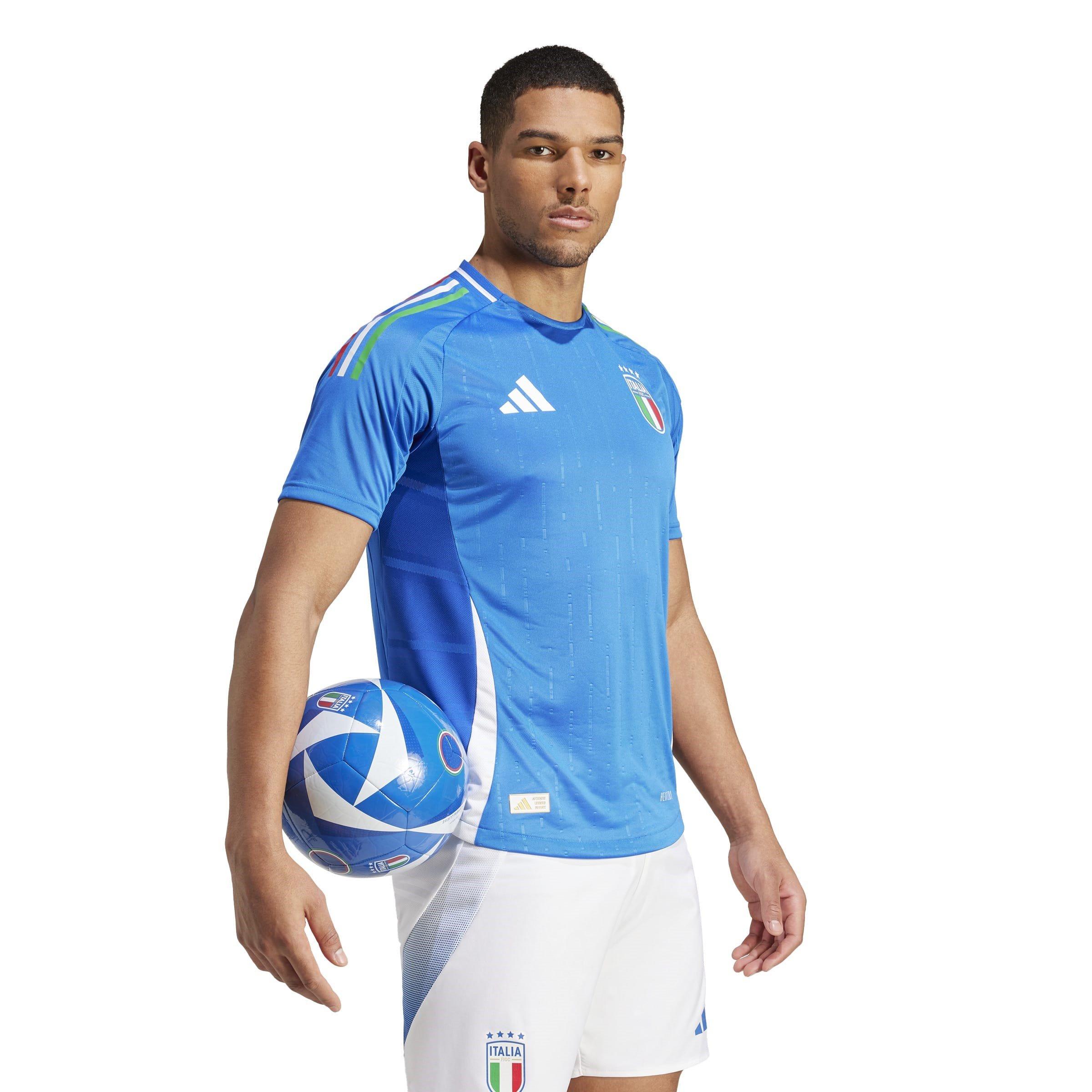 adidas Italy Authentic Home Shirt 2024 Adults