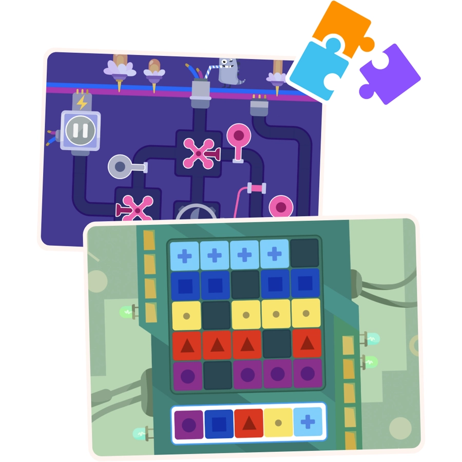 Edurino Lernspielzeug Lernfigur Edurino Starterset Luka - Logisches Denken & Coding Mehrfarbig