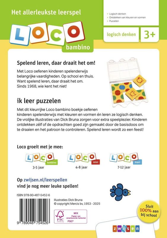 Loco Bambino - Loco bambino nijntje ik leer puzzelen