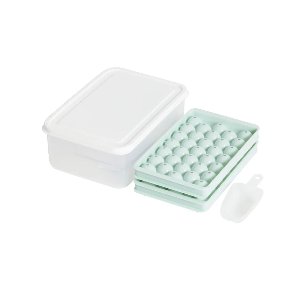 Set bac à glaçons x2 avec pelle et boîte 22x15xH8,5cm