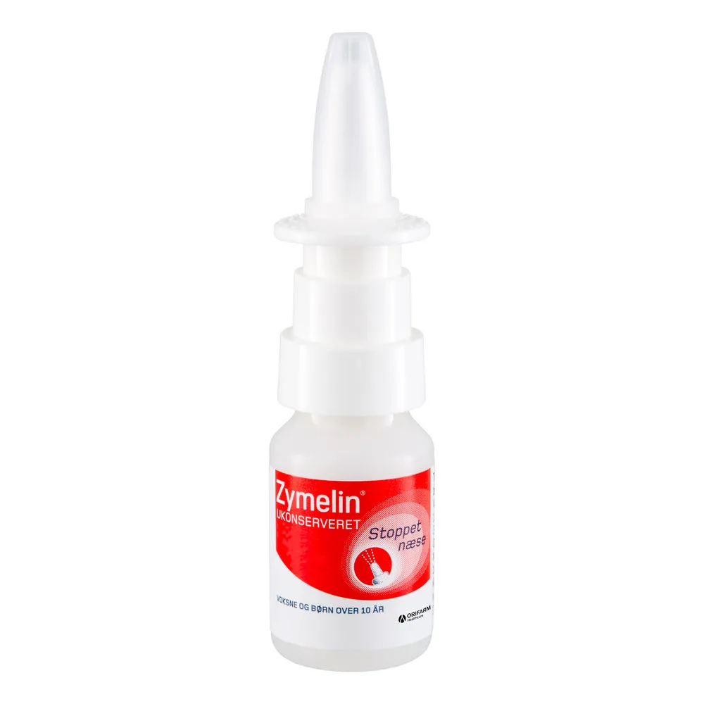 Zymelin Ukonserveret Næsespray 1 mg/ml. - 10 ml.