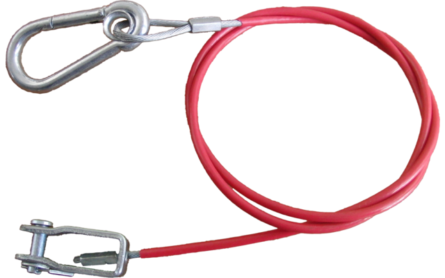 moog Trailerparts Abreißseil für Anhänger mit Knott Quicklink